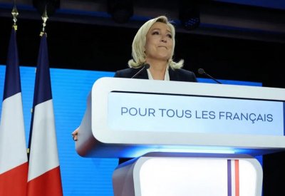 فرنسا.. لوبان تقر بالهزيمة وسعيدة بـ"انتصار الـ42 في المئة"