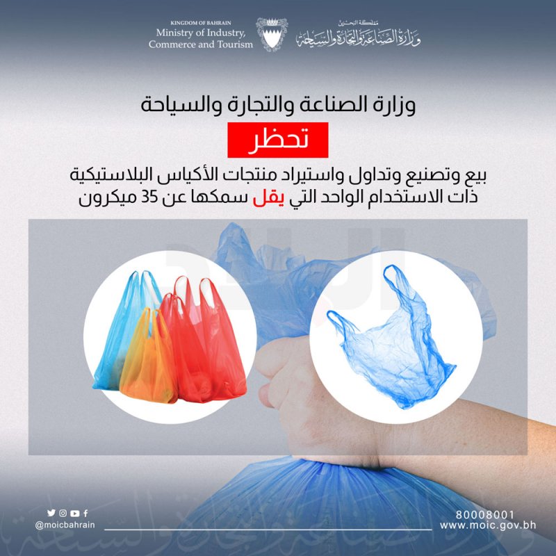 بالصور: "الصناعة" تحظر الأكياس البلاستيكية.. وهذه الاستثناءات