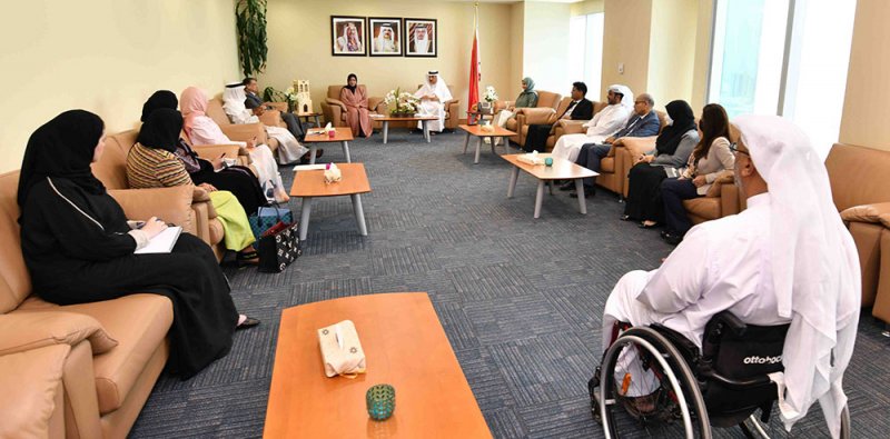 رفع تقرير البحرين بشأن تنفيذ اتفاقية حقوق ذوي الإعاقة للجنة حقوق المعاقين بجنيف