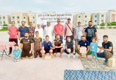“الفرسان” يُتوَّج ببطولة سيد هاشم للطائرة