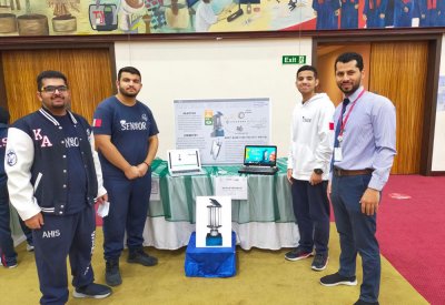 أفكار إبداعية في معرض steam بمدرسة الحكمة الدولية