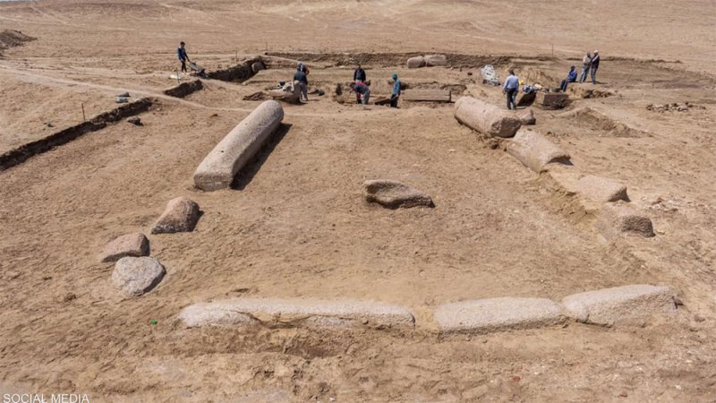 مصر.. اكتشاف أنقاض معبد قديم لزيوس في سيناء