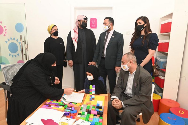 بنك البحرين الوطني يزور مقر "ابتسامة" للأطفال المصابين بمرض السرطان