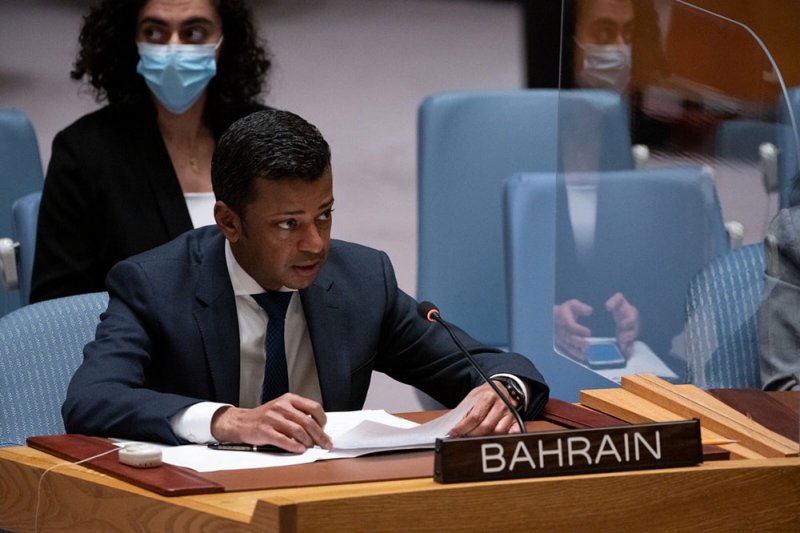 البحرين تؤكد حرصها أمام مجلس الأمن على ترسيخ الأمن والسلام والاستقرار في منطقة الشرق الأوسط