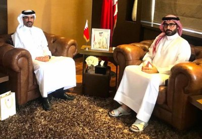 مسؤول يودع وزارة شؤون الشباب والرياضة