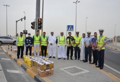 الشمالية تختتم حملة توزيع وجبة إفطار صائم على الطريق في اللوزي