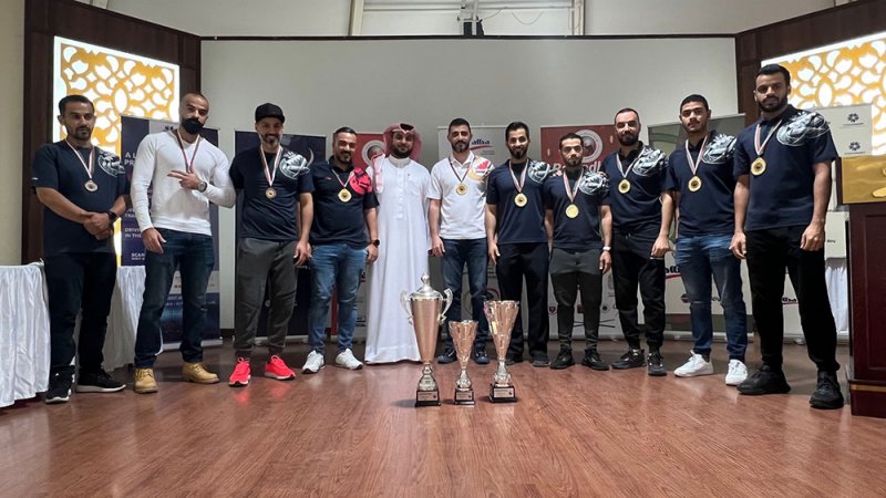 الاحتفاء بأبطال السنوكر والبليارد والدارتس