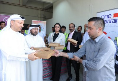 ضمن حملة "معاً نهتم لدعم العمال" محافظة العاصمة تشارك العمال يومهم العالمي