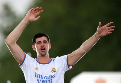 كورتوا: هناك من احتفل كأنه فاز بالدوري بعد الكلاسيكو