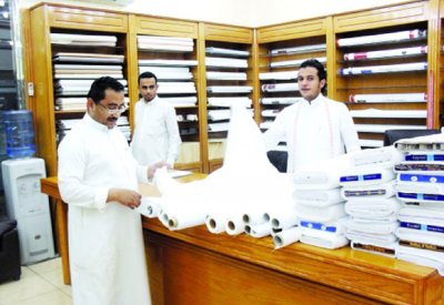 نسبة الإقبال على خياطة وتفصيل الثوب فاقت الـ90 %