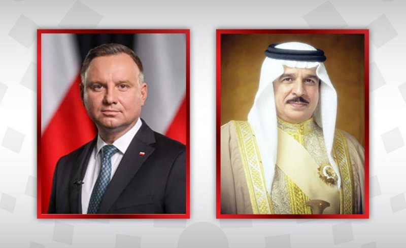 جلالة الملك المفدى يهنئ رئيس جمهورية بولندا بذكرى يوم الدستور
