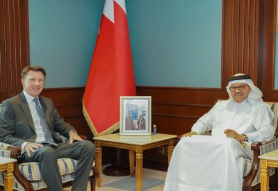 وزير الخارجية يبحث التعاون مع مجلس التنمية الاقتصادية