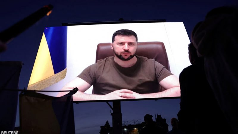 بالفيديو: زيلينسكي يطلق منصة عالمية لـ"التبرع لأوكرانيا"