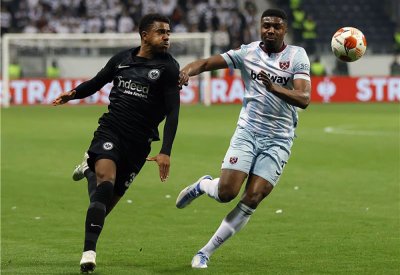 وست هام يودع بطولة الدوري الاوروبي على يد فرانكفورت