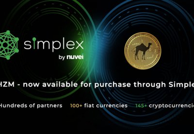 حزم توقع اتفاقية مع شركة simplex اكبر مزود مدفوعات في عالم العملات الرقمية