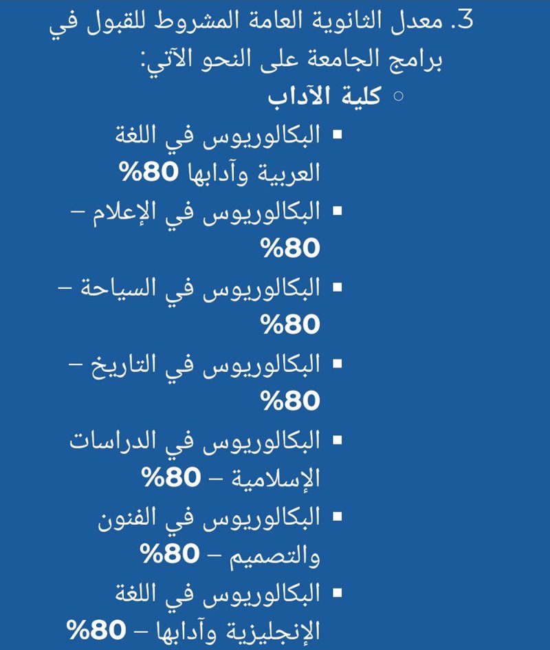هذه معدلات القبول الجديدة في جامعة البحرين.. تعرف عليها