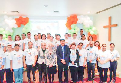 “الإرسالية الأميركية” يحتفل باليوم العالمي لنظافة اليدين