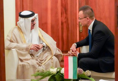 وزير الخارجية يبحث تعزيز التعاون السياسي والاقتصادي مع المجر