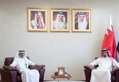 رئيس الجمارك يستقبل الرئيس التنفيذي للمؤسسة العامة لجسر الملك فهد المكلف
