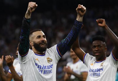 فينيسيوس وبنزيما يقودان هجوم ريال مدريد أمام ليفانتي