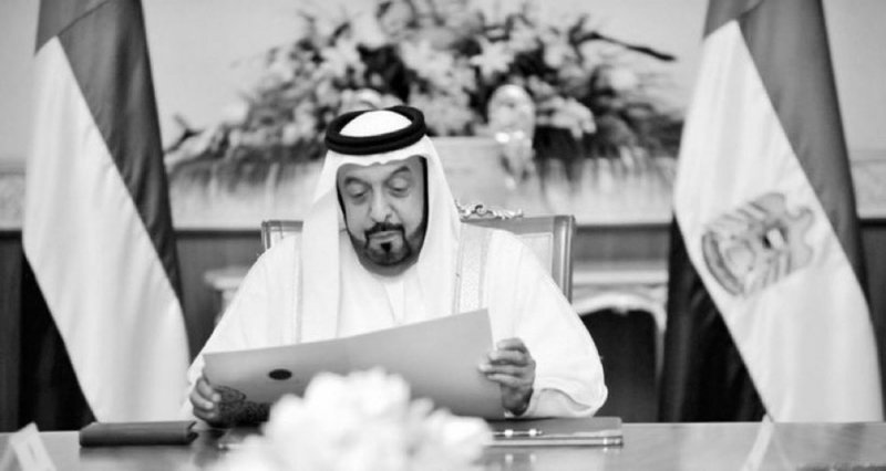 وفاة رئيس الإمارات الشيخ خليفة بن زايد