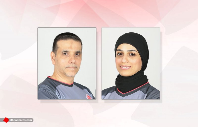 شكيب والثقفي في دورة محاضري تحكيم كرة السلة بدبي