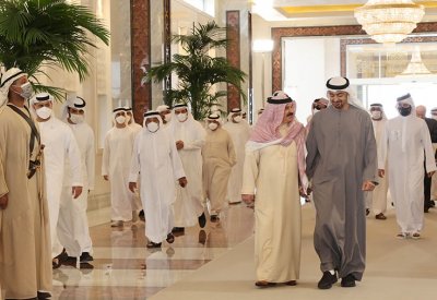 جلالة الملك المفدى يقدم التعازي والمواساة لقيادة دولة الإمارات في وفاة صاحب السمو الشيخ خليفة بن زايد آل نهيان رحمه الله