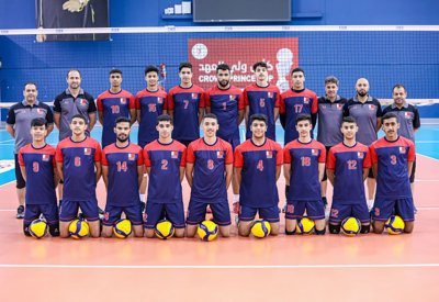 15 لاعبا بمنتخب شباب الطائرة
