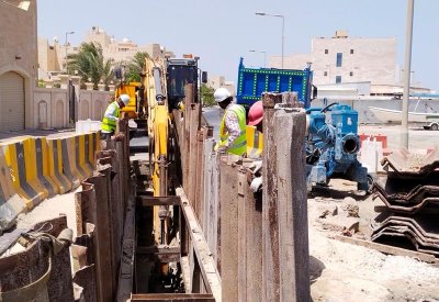 الدير.. إنشاء شبكة للصرف الصحي بأحد المجمعات وهذه تكلفتها