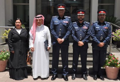 مدير عام شرطة العاصمة يستقبل رئيس لجنة زيارة أماكن الاحتجاز والمرافق بحقوق الإنسان