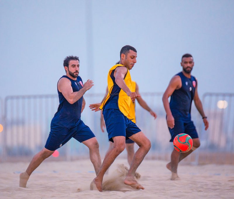 منتخب كرة الشواطئ يدشن مشوار غرب آسيا بلقاء فلسطين