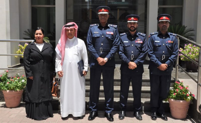 مدير عام شرطة العاصمة يستقبل رئيس لجنة زيارة أماكن الاحتجاز والمرافق بحقوق الإنسان