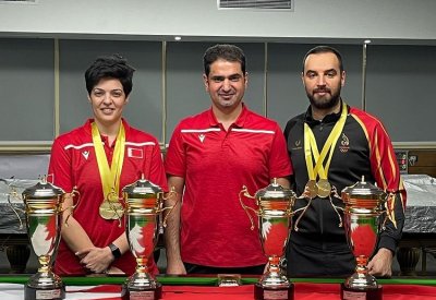 بالصور: 4 ذهبيات وبرونزية لمنتخب البليارد والسنوكر "عربيًا"