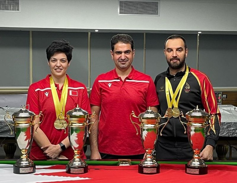 بالصور: 4 ذهبيات وبرونزية لمنتخب البليارد والسنوكر "عربيًا"