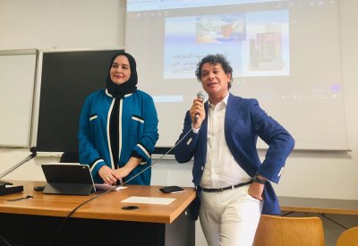 السويدي تستعرض دور المحرق التنويري الجامعة الكاثوليكية بميلان