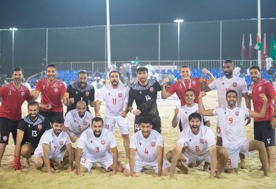 منتخب الشواطئ يلاقي الإمارات في نصف نهائي بطولة غرب آسيا
