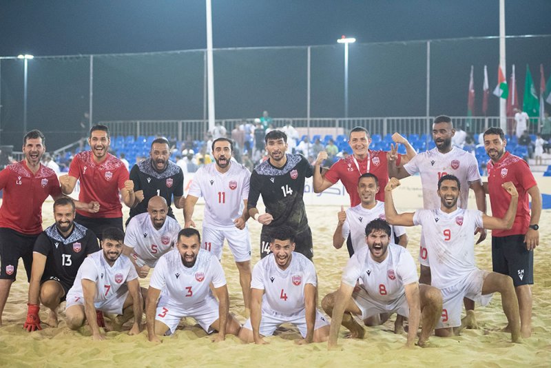 منتخب الشواطئ يلاقي الإمارات في نصف نهائي بطولة غرب آسيا