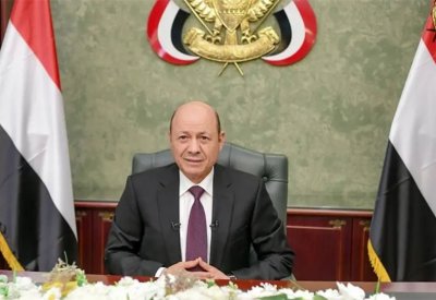 العليمي: ملتزمون بمواصلة دعم الجهود الأممية لتمديد الهدنة باليمن