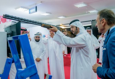 خالد بن حمد: المعرض الدولي للرماية والصيد يجسد توجيهات جلالة الملك للارتقاء بالرياضة البحرينية