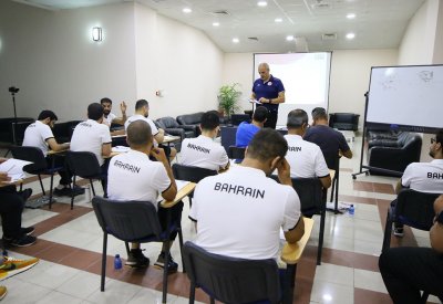 افتتاح دورة دراسات المدربين الدولية بتنظيم من اتحاد السلة