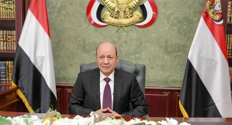 العليمي: ملتزمون بمواصلة دعم الجهود الأممية لتمديد الهدنة باليمن