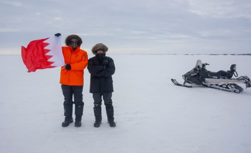 بالصور: مغامران بحرينيان يصلان الى يامال غرب سيبريا