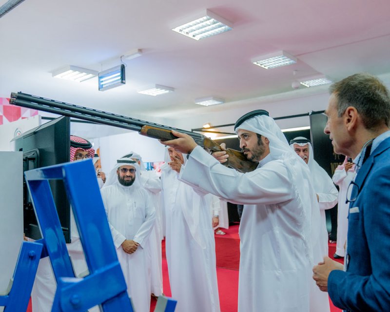 خالد بن حمد: المعرض الدولي للرماية والصيد يجسد توجيهات جلالة الملك للارتقاء بالرياضة البحرينية