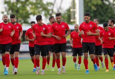 منتخب كرة القدم ينهي تحضيراته لمواجهة تايلند في مناورة تدريبية