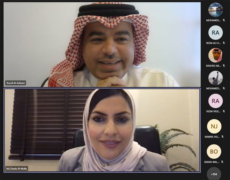 إدارة الأعمال بجامعة البحرين تقيم محاضرة حول المحاسبة وريادة الأعمال  