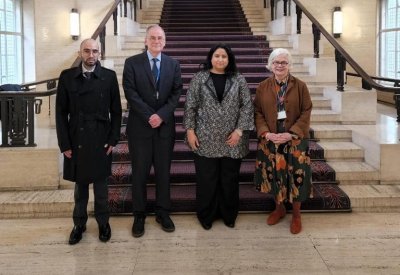 أمين عام "التعليم العالي" تلتقي بعدد من المسؤولين في جامعة لندن