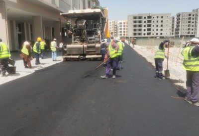 تعرف على نسبة الإنجاز في مشروع تطوير عدد من الطرق في هذه المنطقة