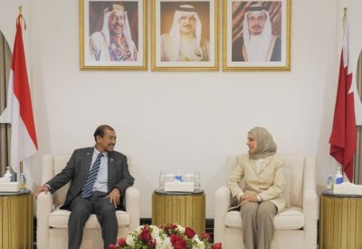 رئيسة مجلس النواب: توافق نيابي بحريني اندونيسي لزيادة التعاون والاستثمار