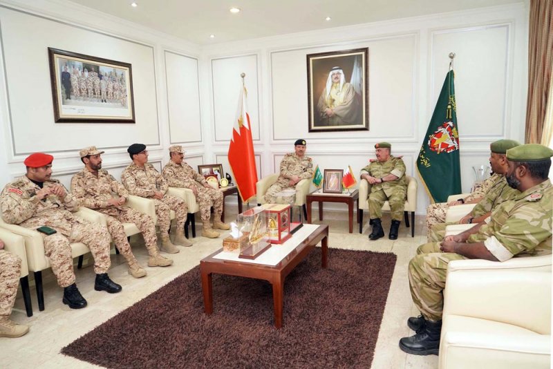 تبادل الخبرات بين الحرس الوطني البحريني والحرس الوطني السعودي