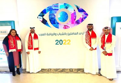 وفد شبابي يشارك في منتدى العاملين بالشباب والرياضة العرب
